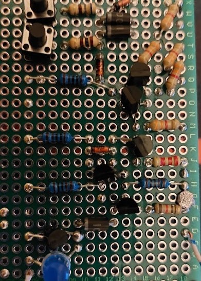 Schmitt Trigger NAND gate project image